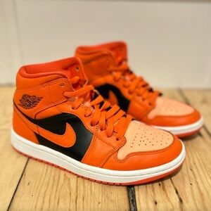 Orange Nike Jordan Air